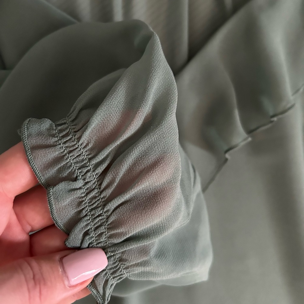 NEW Wilfred Ruffle Blouse, M - Picture 4 of 5